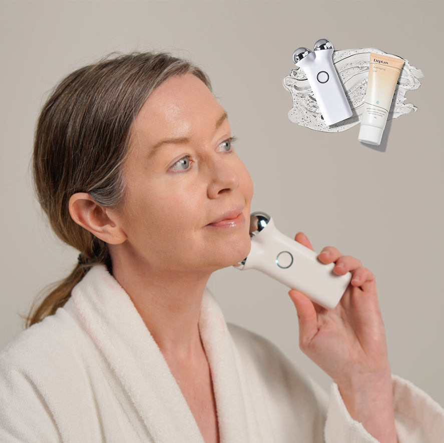 DēpLux Instant Facelift Device+Gel