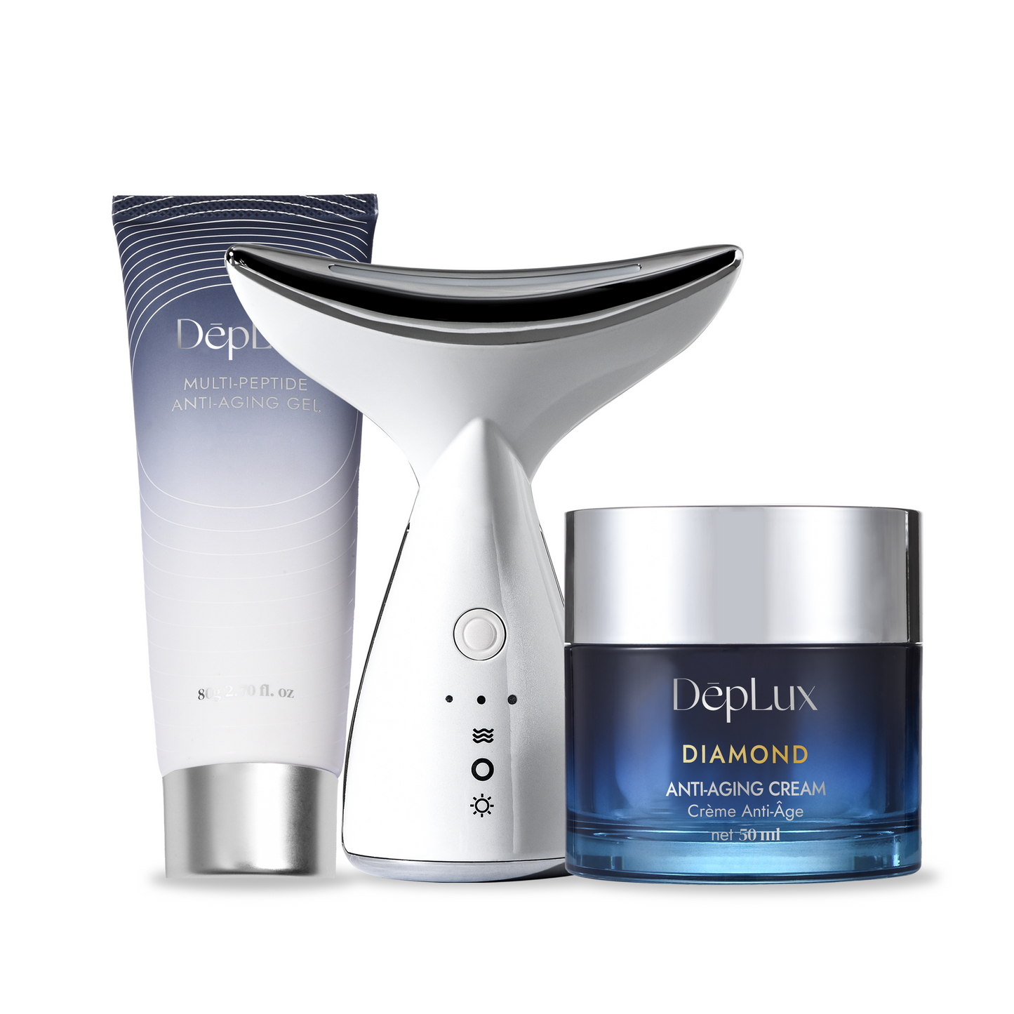 TRILUMOS™ Trio-LED Vibrance Neck-Lifting Device